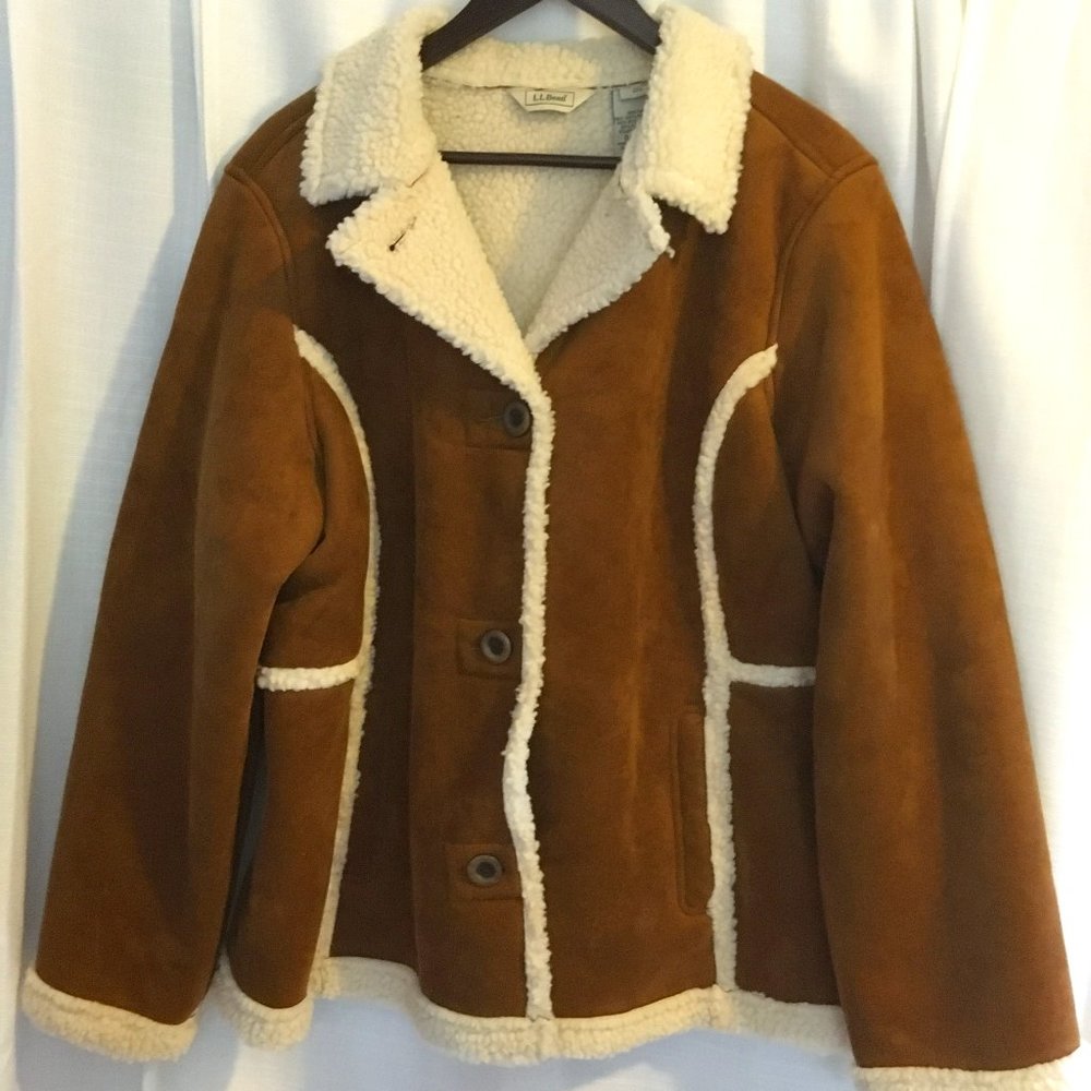 NWOT! XL Shearling Coat